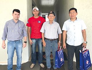 Farms in Paraná participate in training at the Yamasa factory